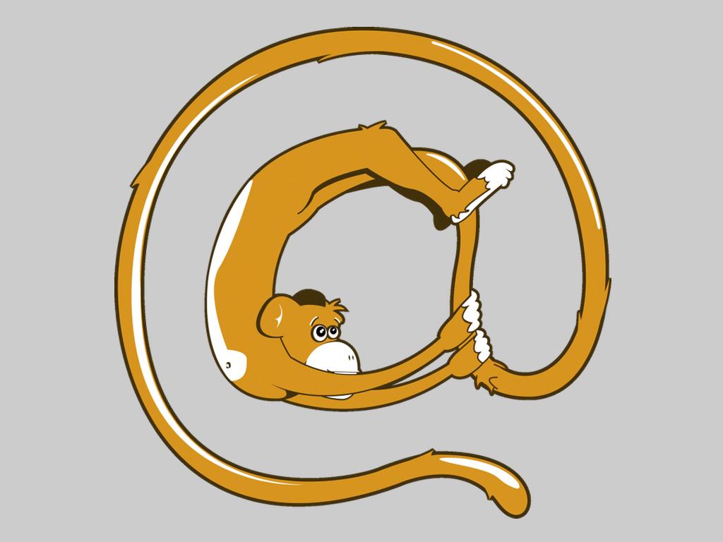 Gouden @penstaart logo