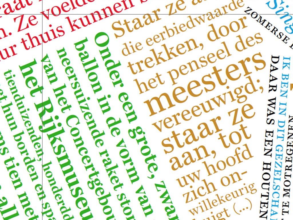 Kaart Leesbaar Amsterdam detail Kaart Leesbaar Amsterdam detail