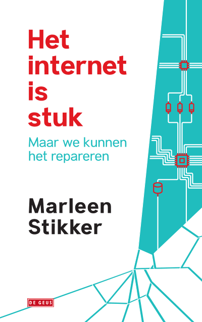 Boekomslag Het internet is stuk