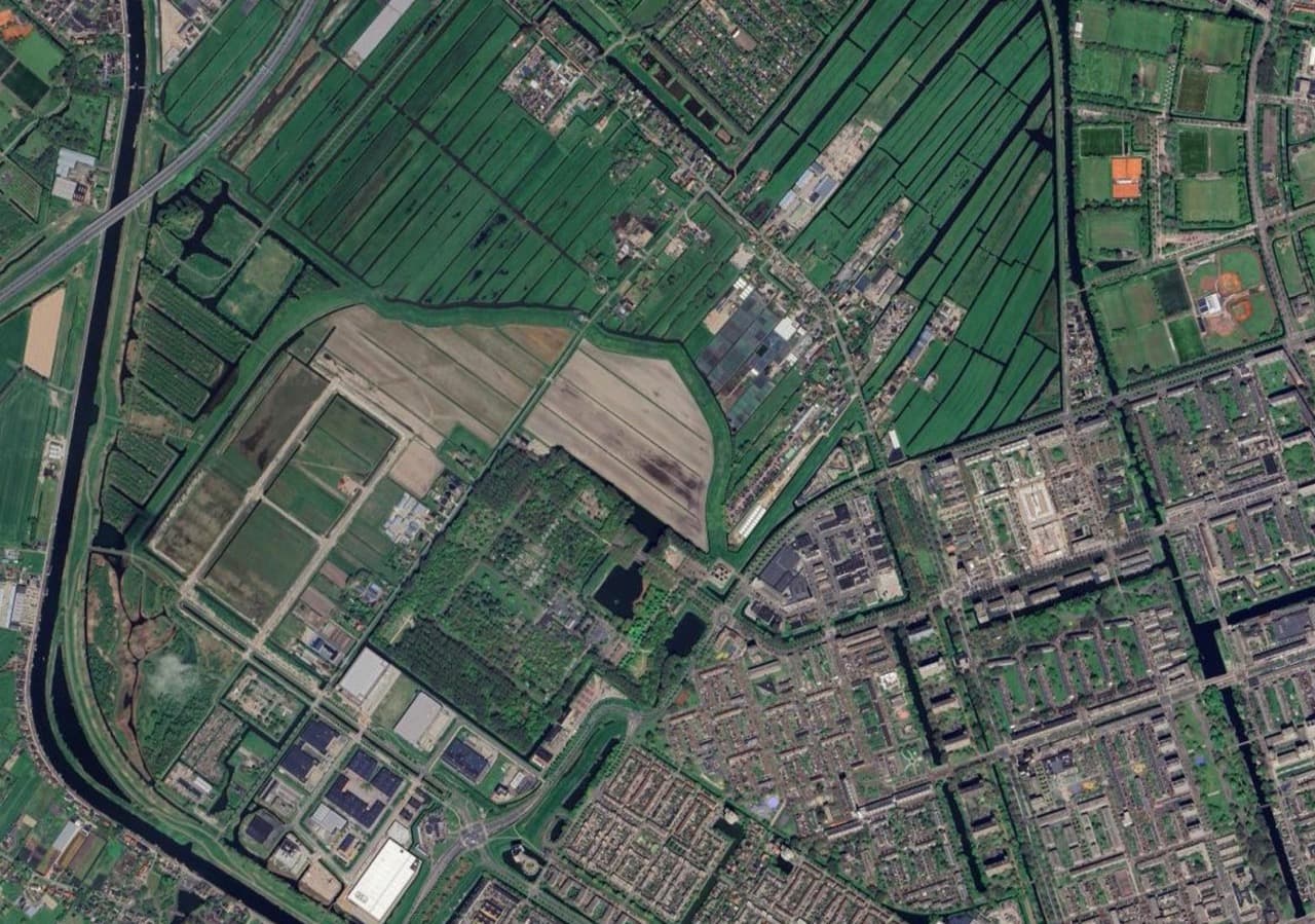 Satellietbeeld Lutkemeerpolder