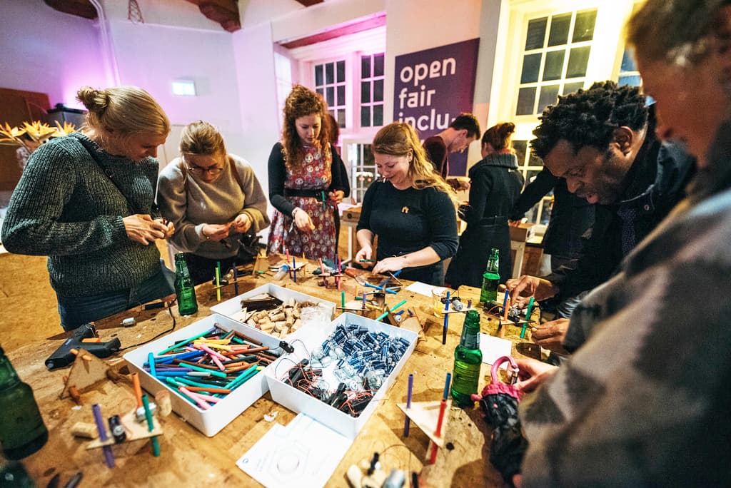 Maakfestijn in de Waag