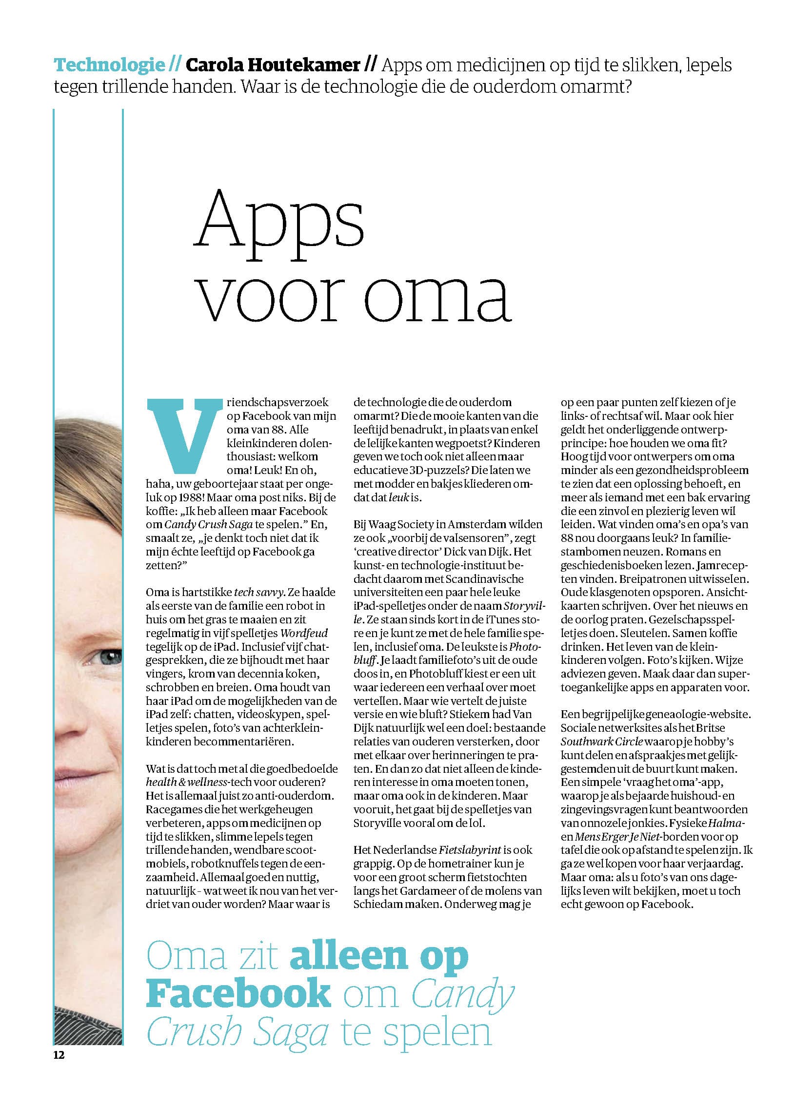 Storyville Apps voor oma