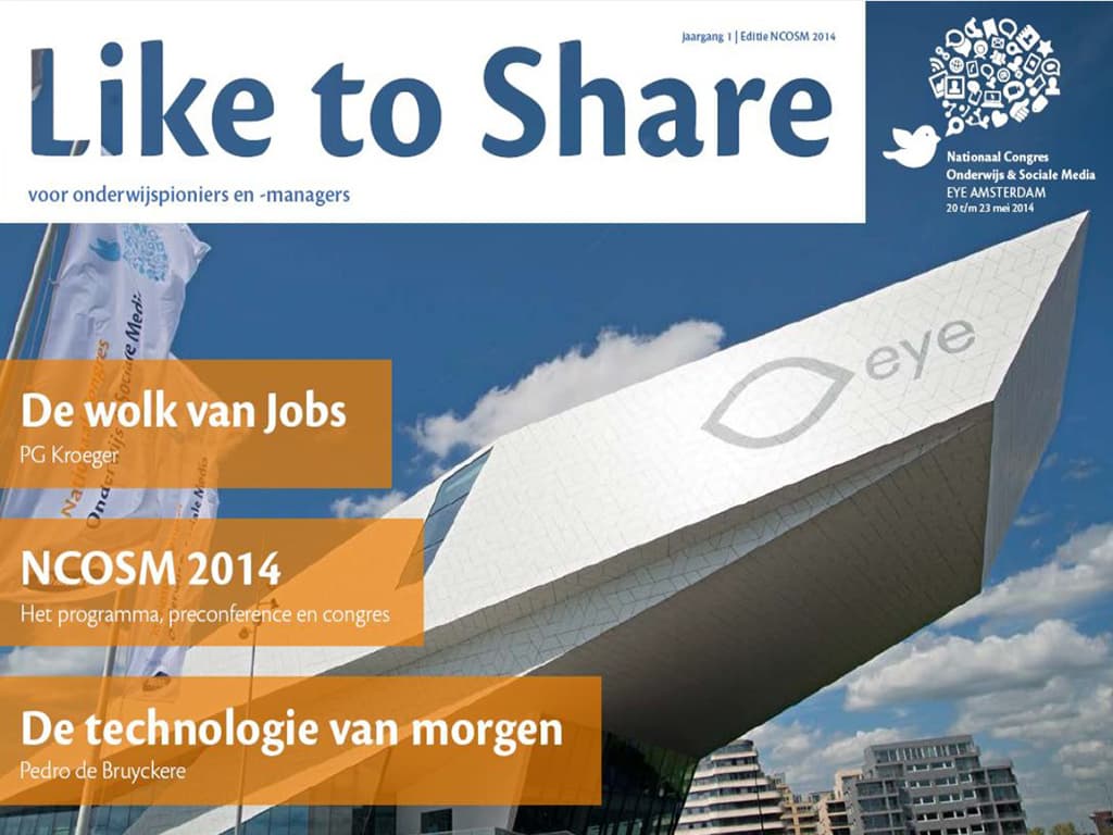 Like to Share Nationaal Congres Onderwijs & Sociale Media