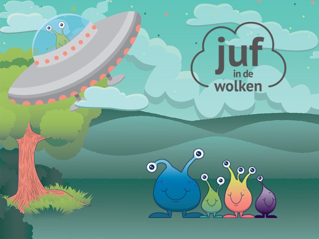 Juf in de Wolken website beeld