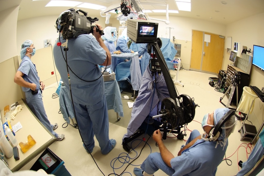 Live surgery webcast