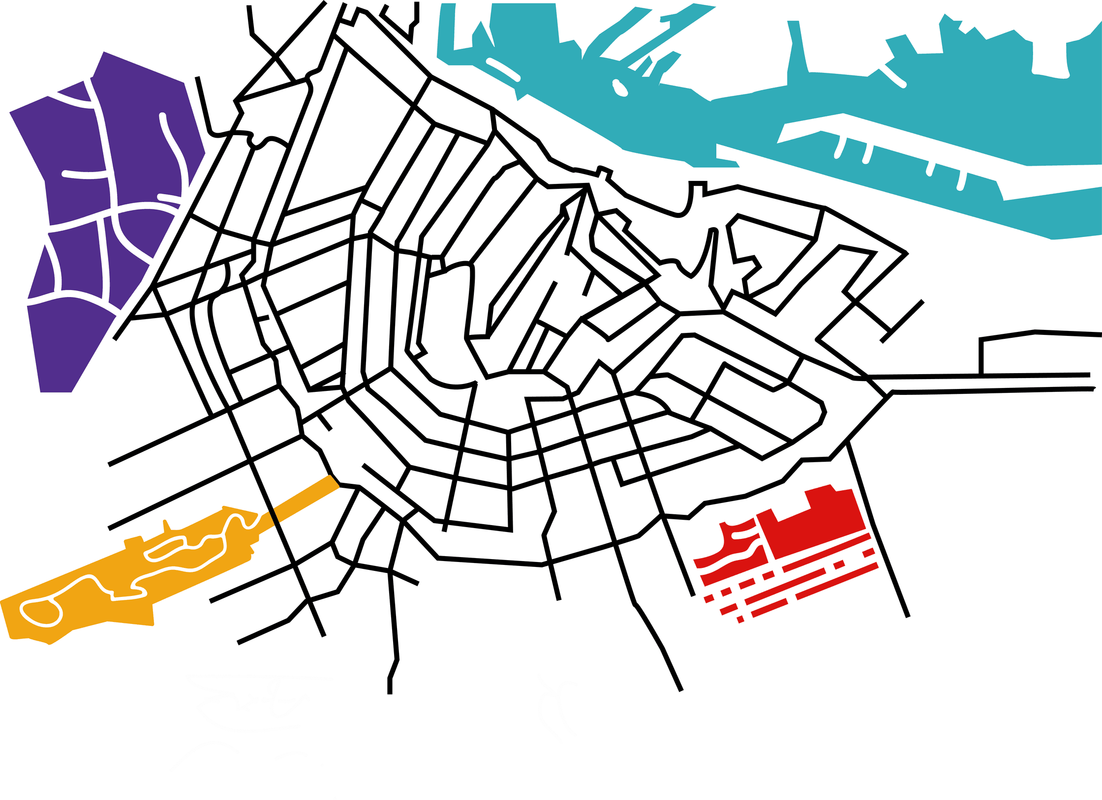 Amsterdam map visual