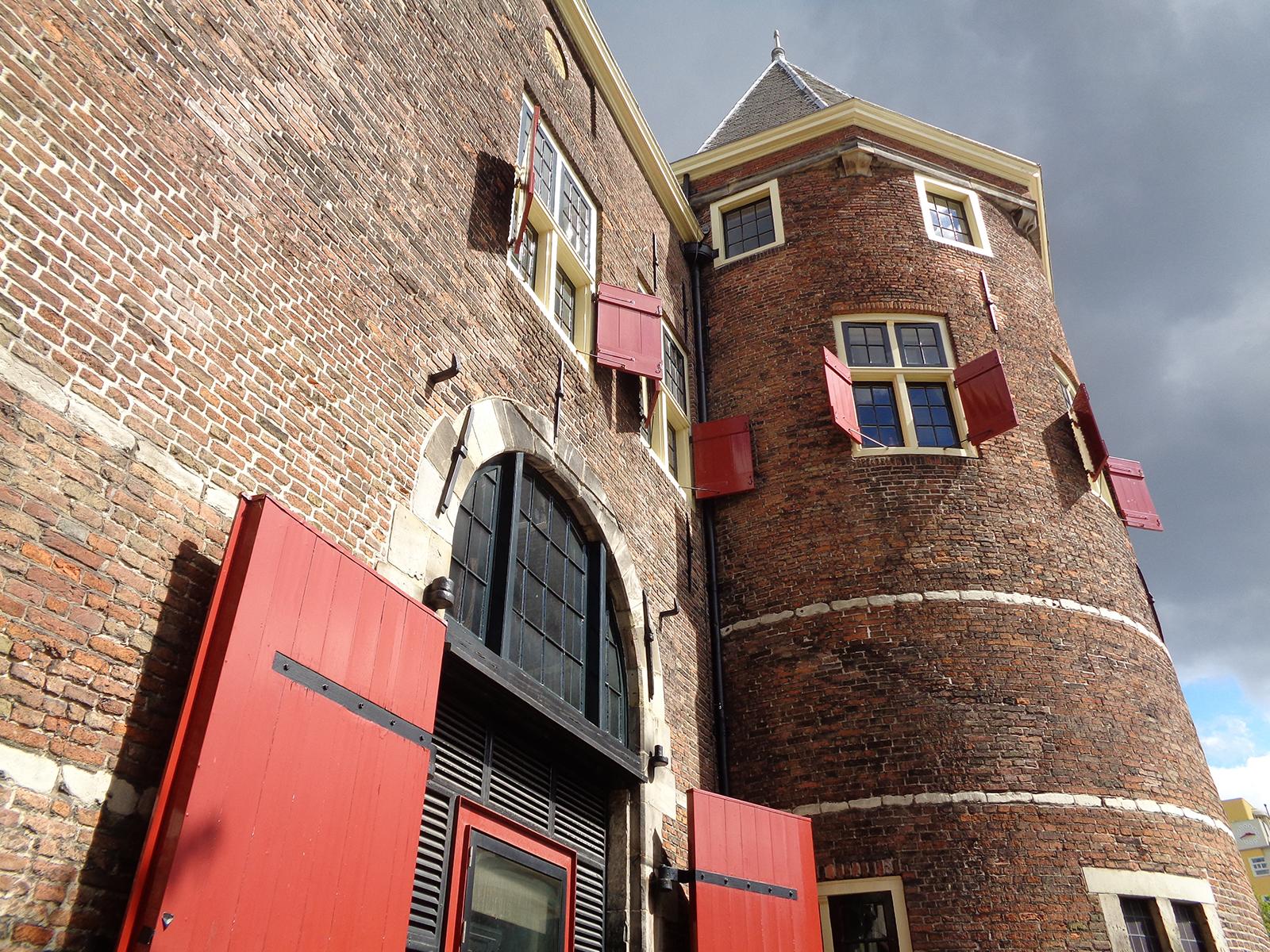 Waag gebouw op de Nieuwmarkt