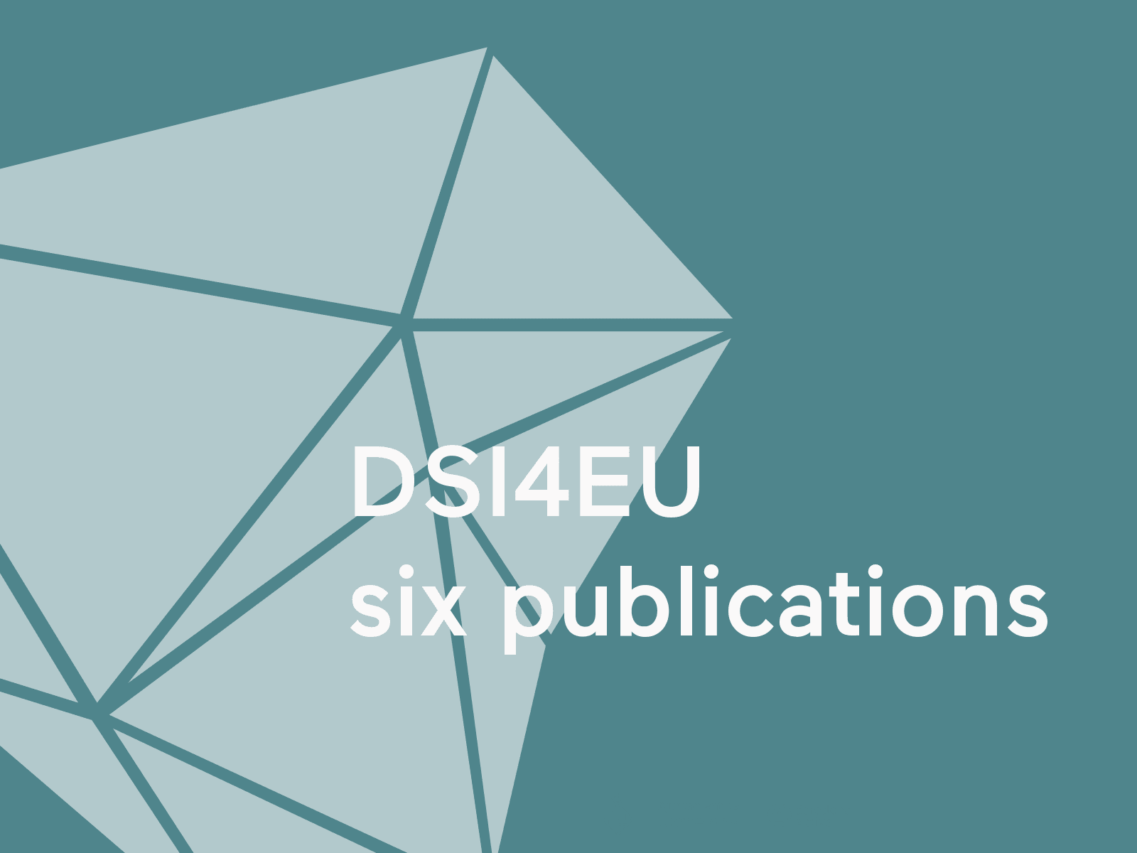 DSI4EU six publication on digital social innovation