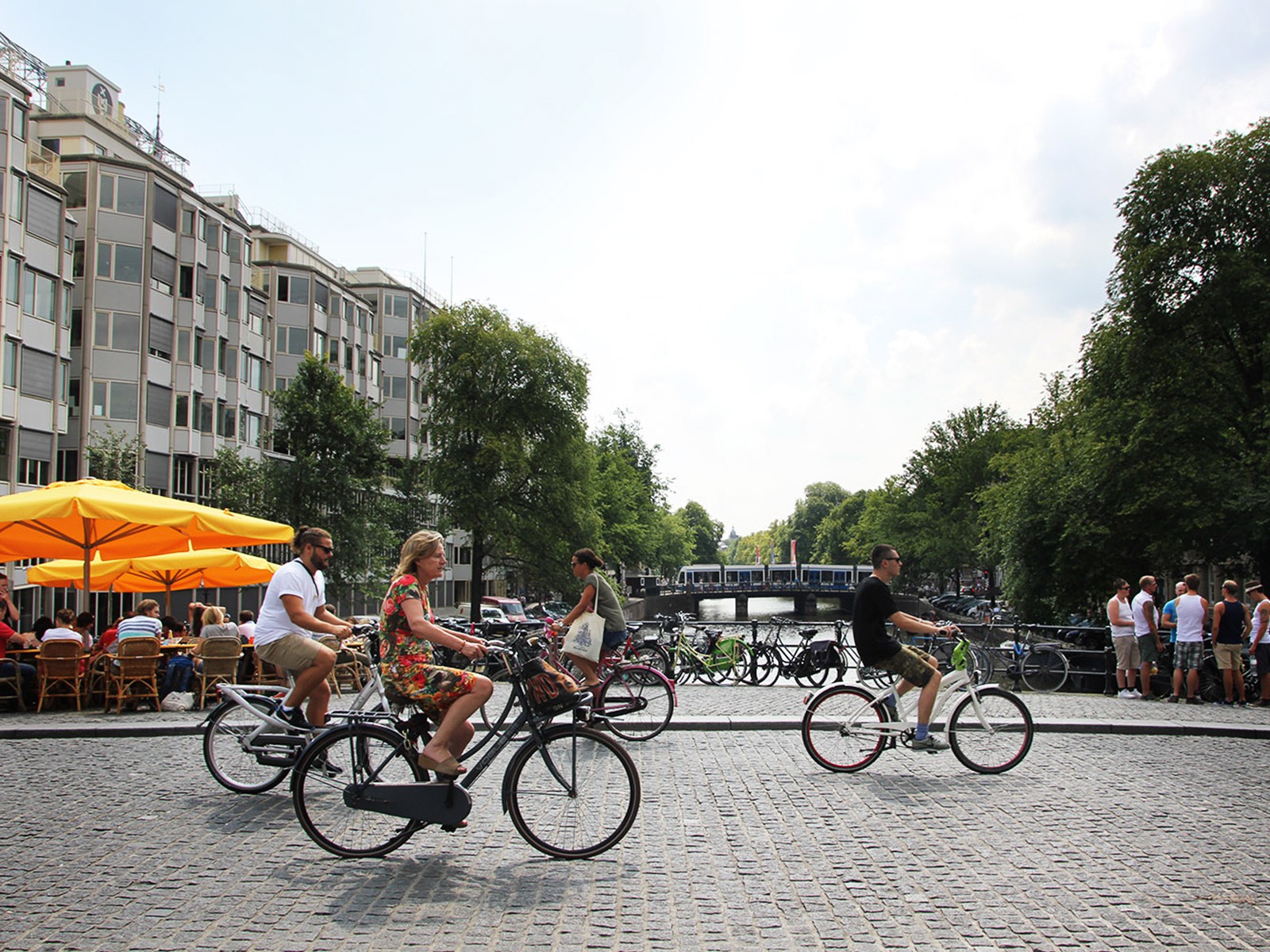 Cyclists in Amsterdam