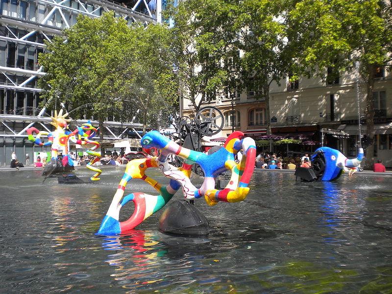 Place Igor Stravinsky - Centre Pompidou/IRCAM