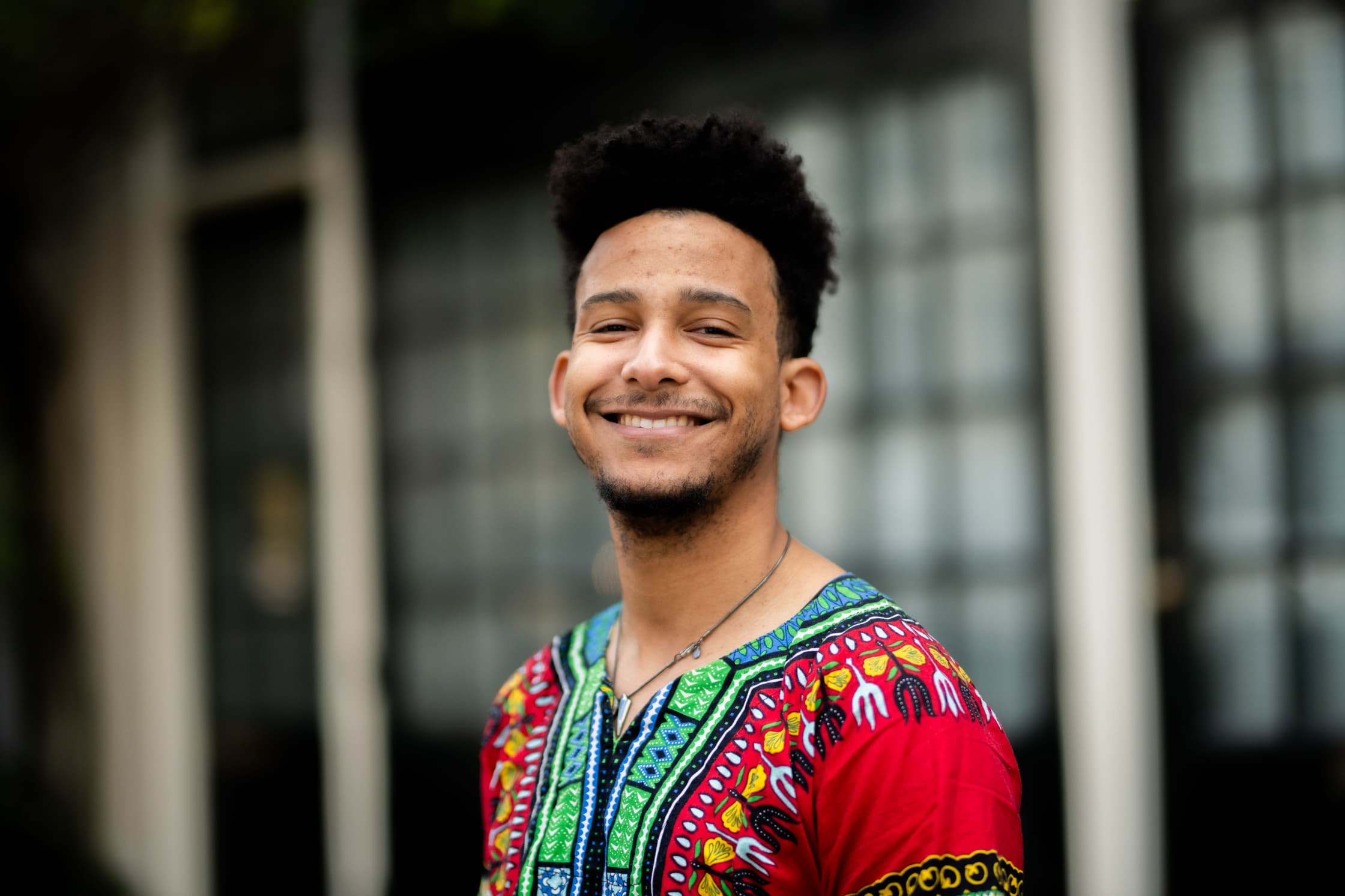 Portretfoto Nehis Osagie, genomen door Jimena Gauna, Waag Futurelab 2025