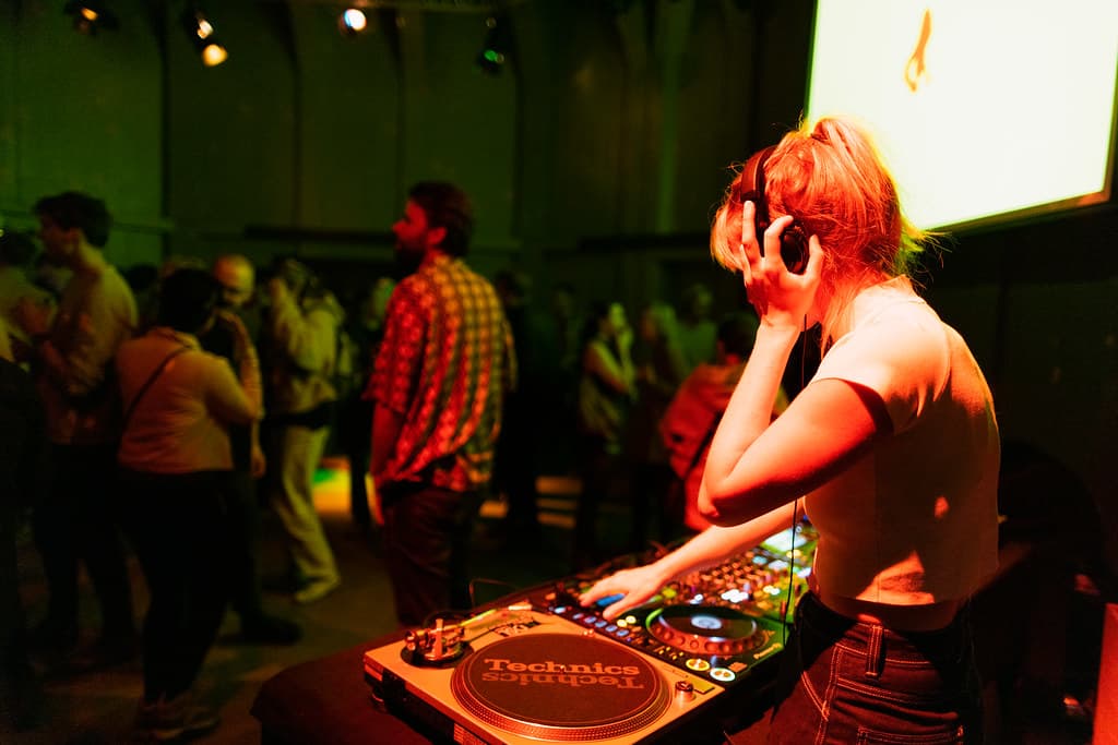 DJ tijdens museumnacht 2022