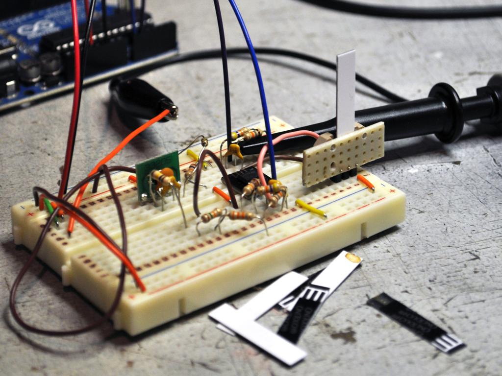 Glucosemeter electronics