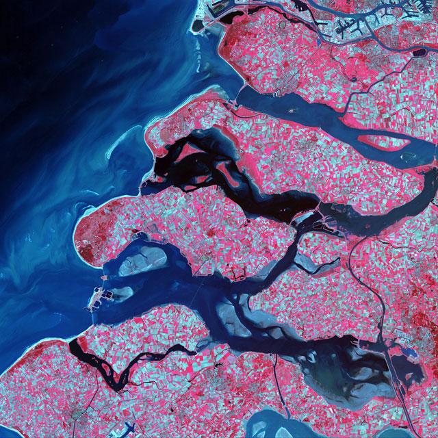 Netherlands by NASA Goddard Space Flight Center