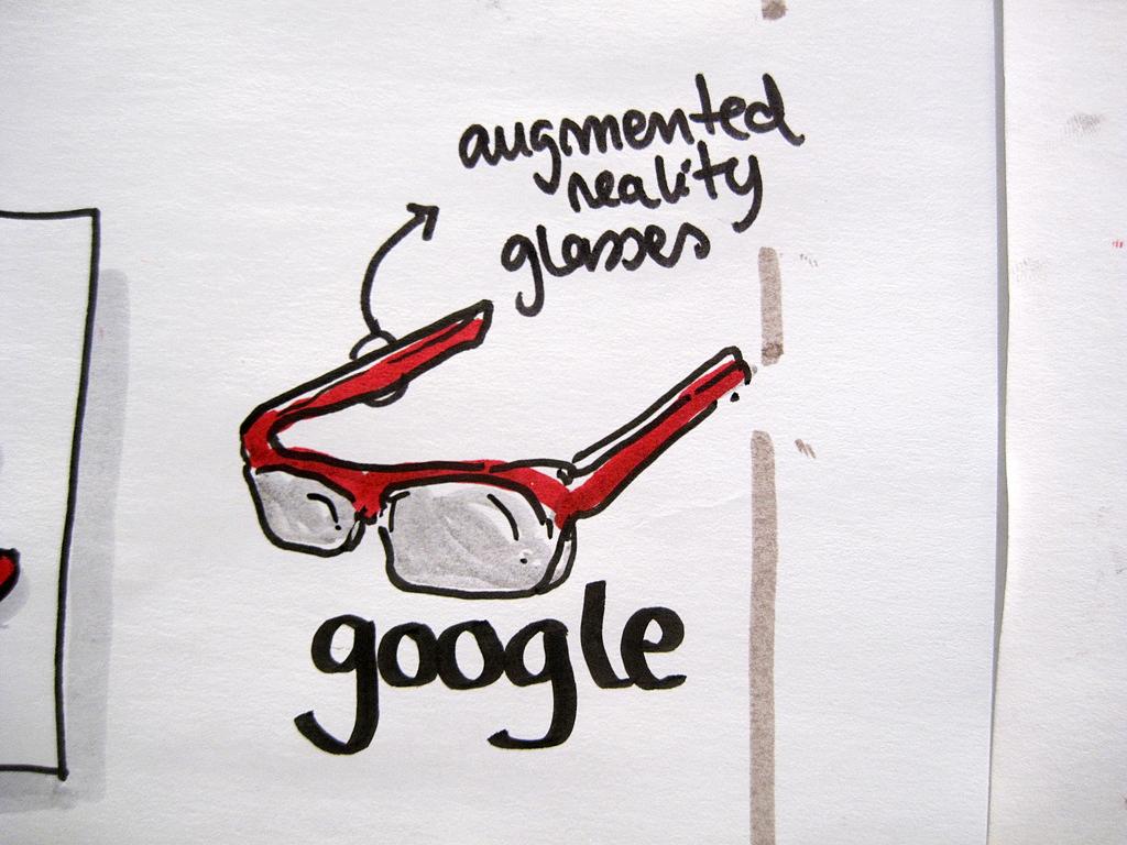 Google augmented reality glasses