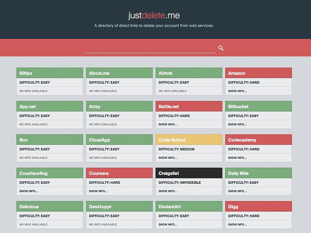 Justdelete.me