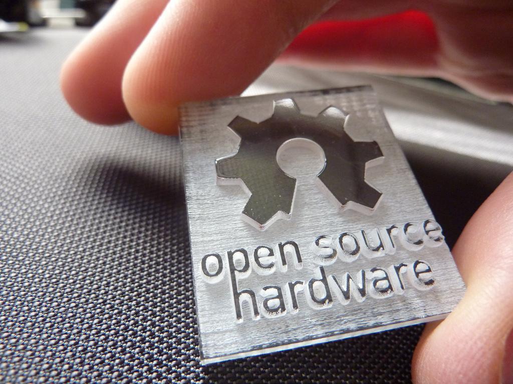 Open source hardware logo