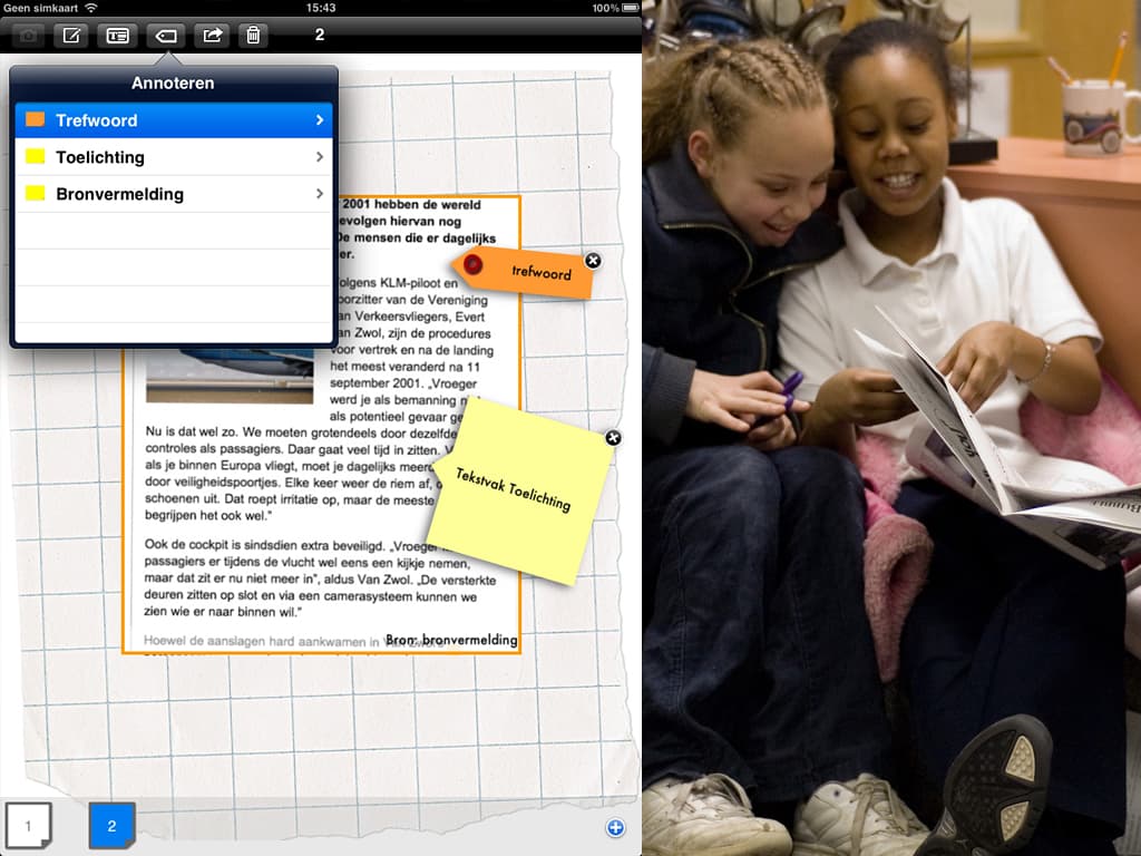 Digitale Nieuwscollage