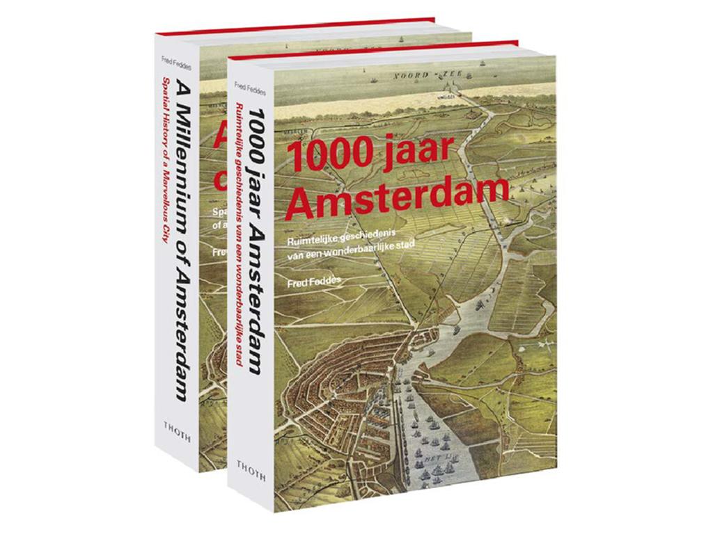1000 jaar Amsterdam book cover