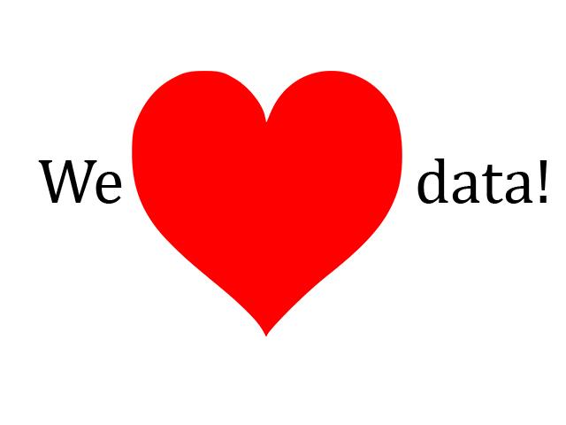 We love data