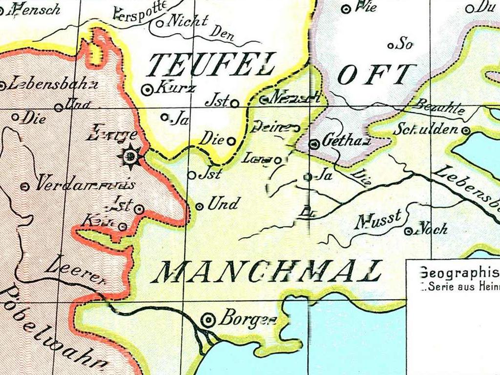 Geographische Liebesraetsel