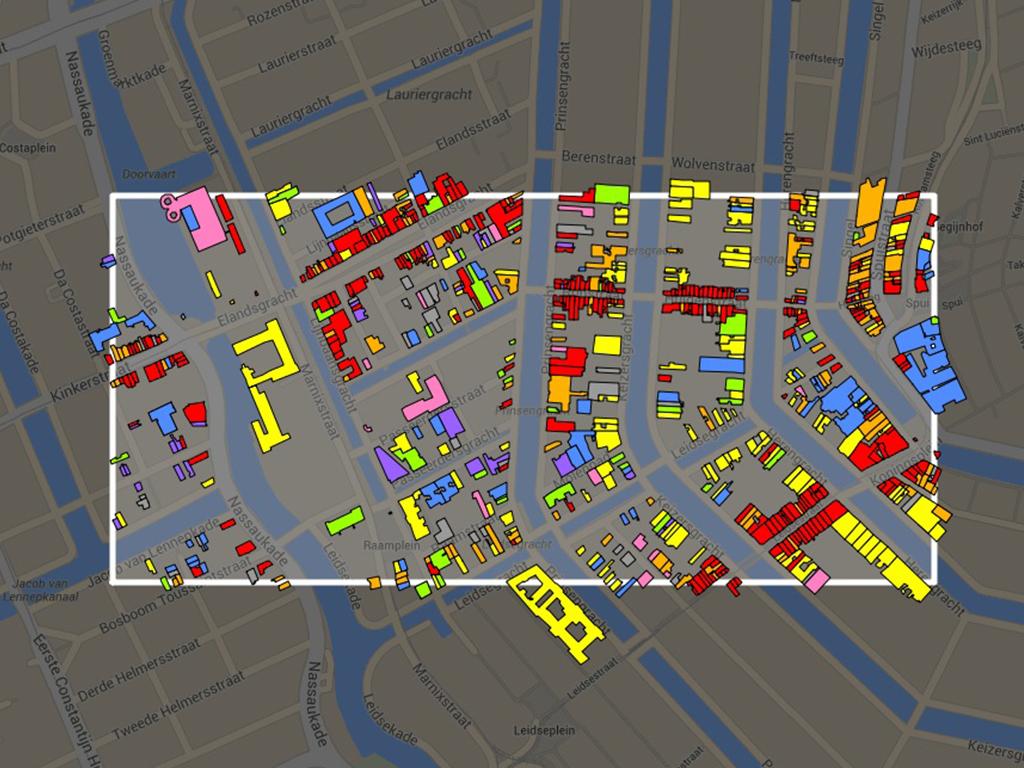 Kaart der Kaarten Amsterdam