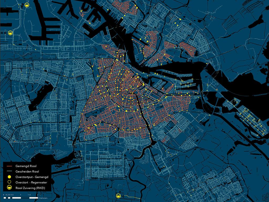 Amsterdam rioolnetwerk