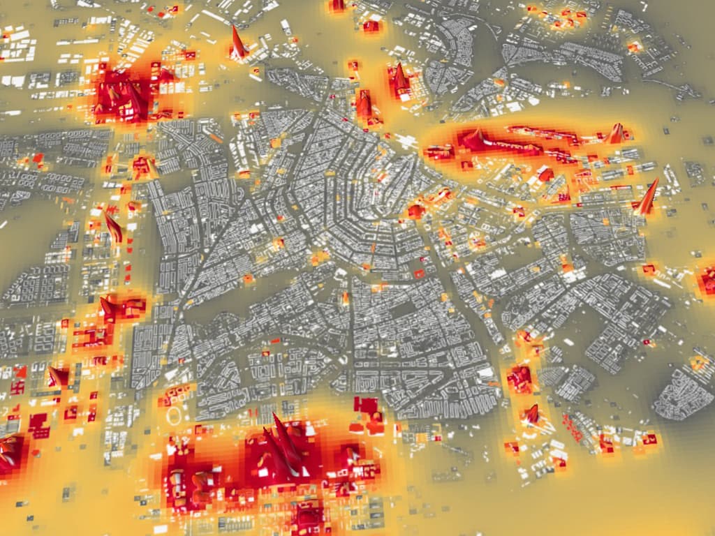 PUMA Mapping steel in Amsterdam buildings