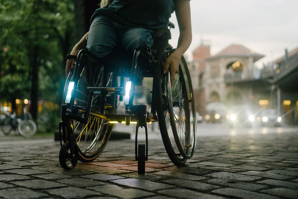 Open Lights, Made for my wheelchair