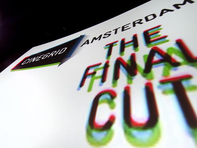 The Final Cut - CineGrid Amsterdam