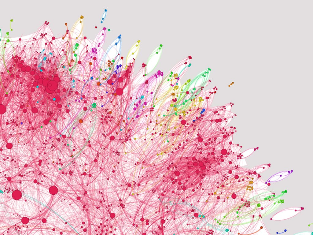 Co-authorship network map of physicians publishing on hepatitis C