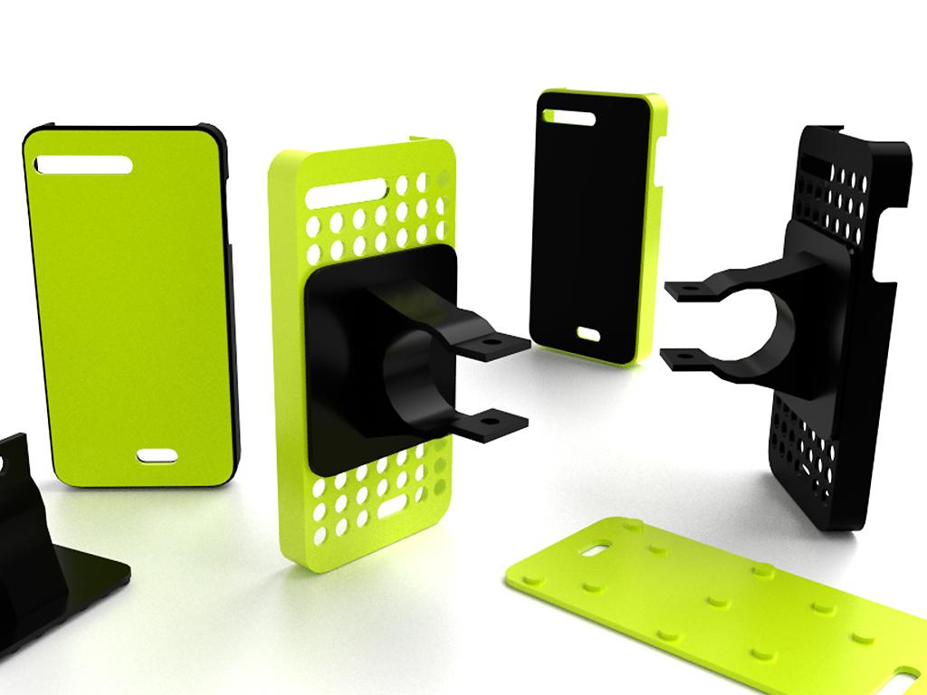 Fairphone modular bumper case + bike mount