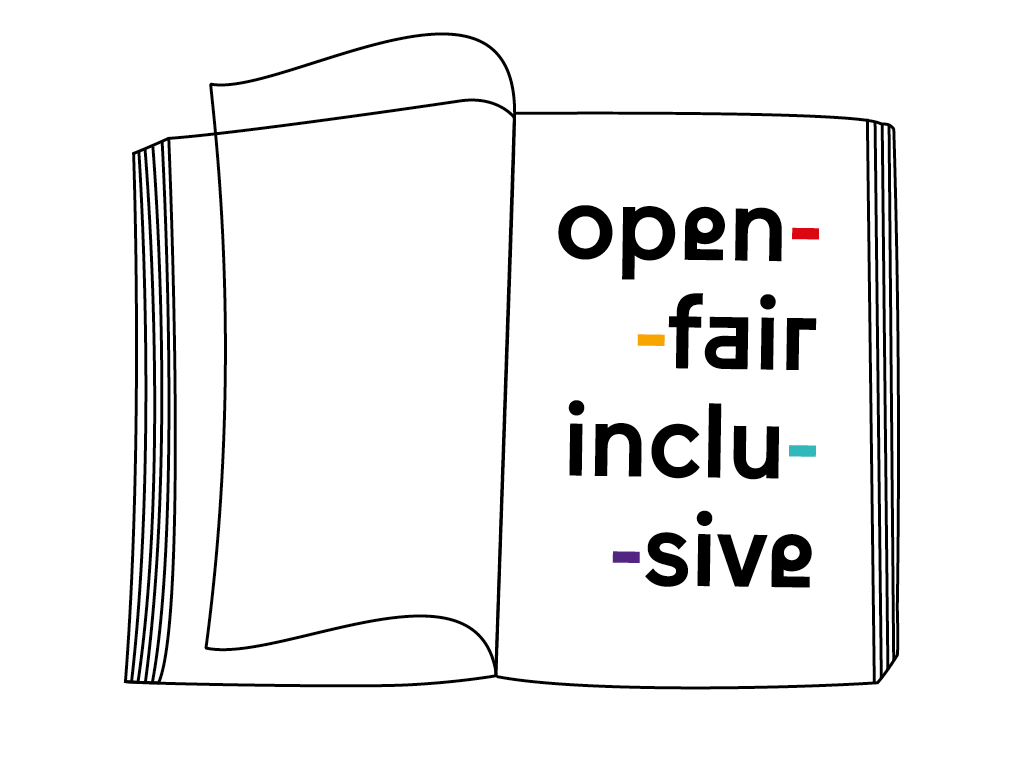 Open, fair and inclusive visual