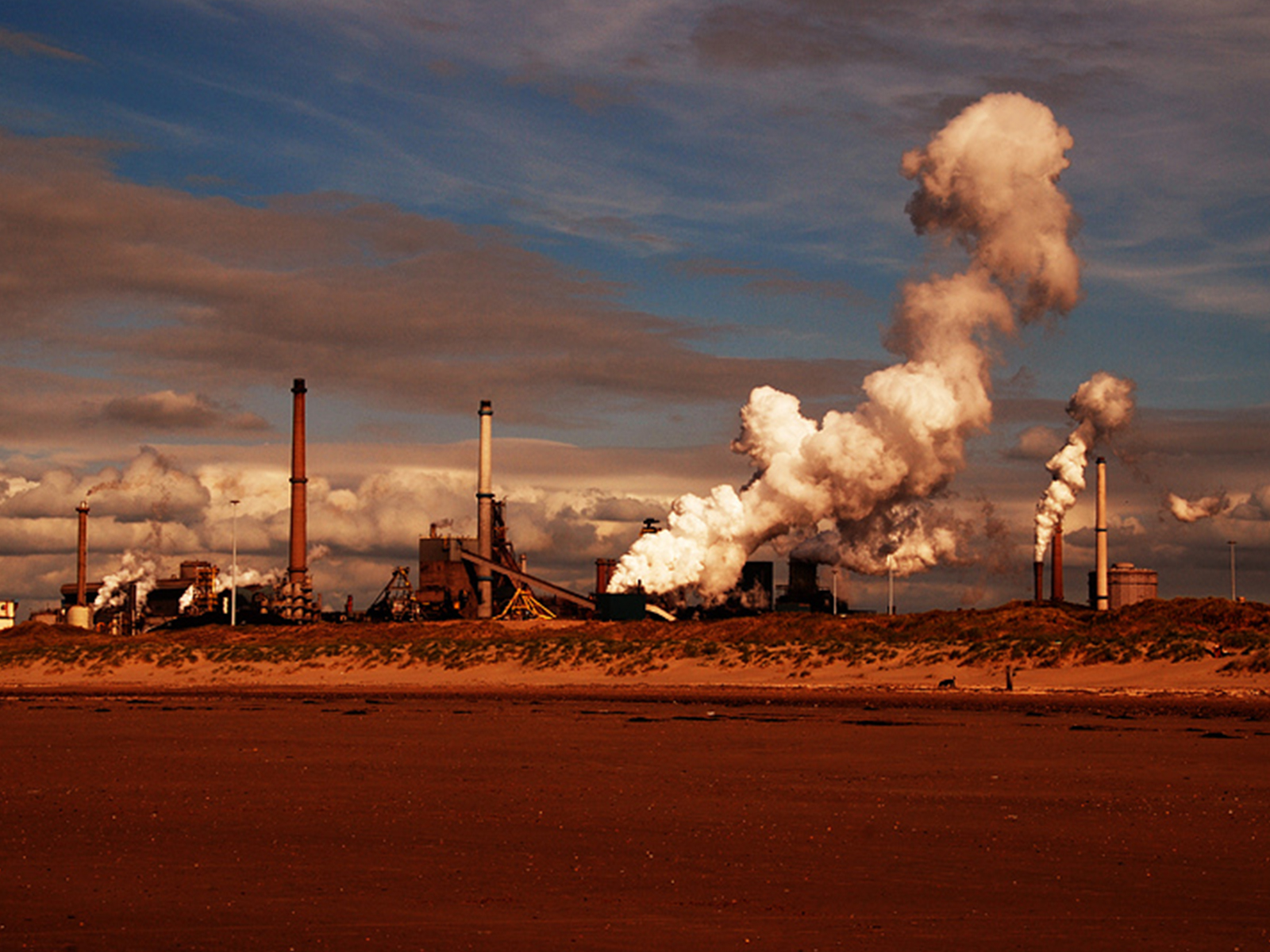 Tata Steel bij Wijk aan Zee