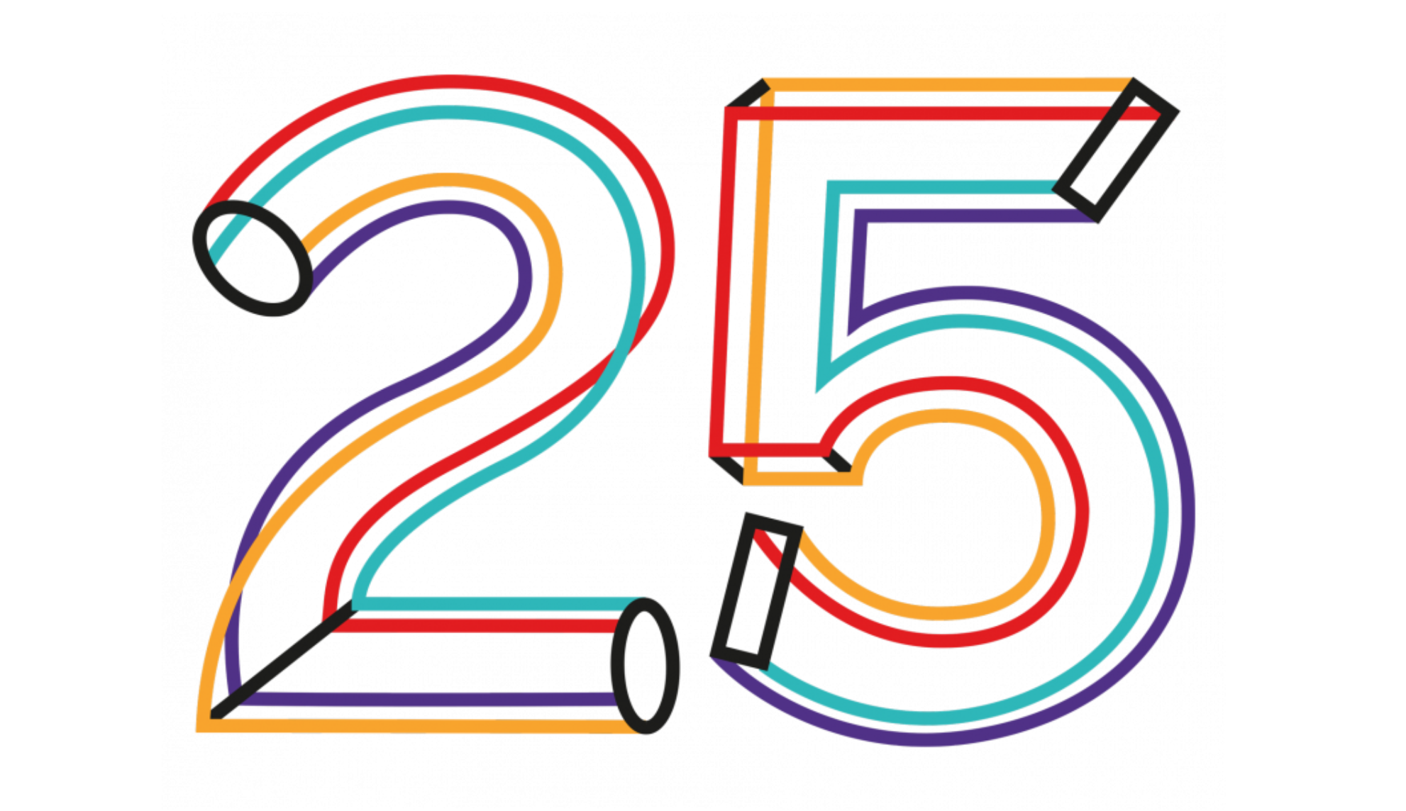 25 jaar waag logo 