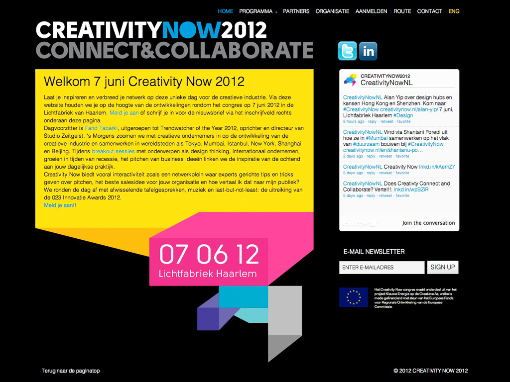 Creativity Now 2012 Creativity Now 2012