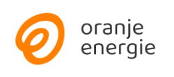 Logo Oranje Energie zwartwit