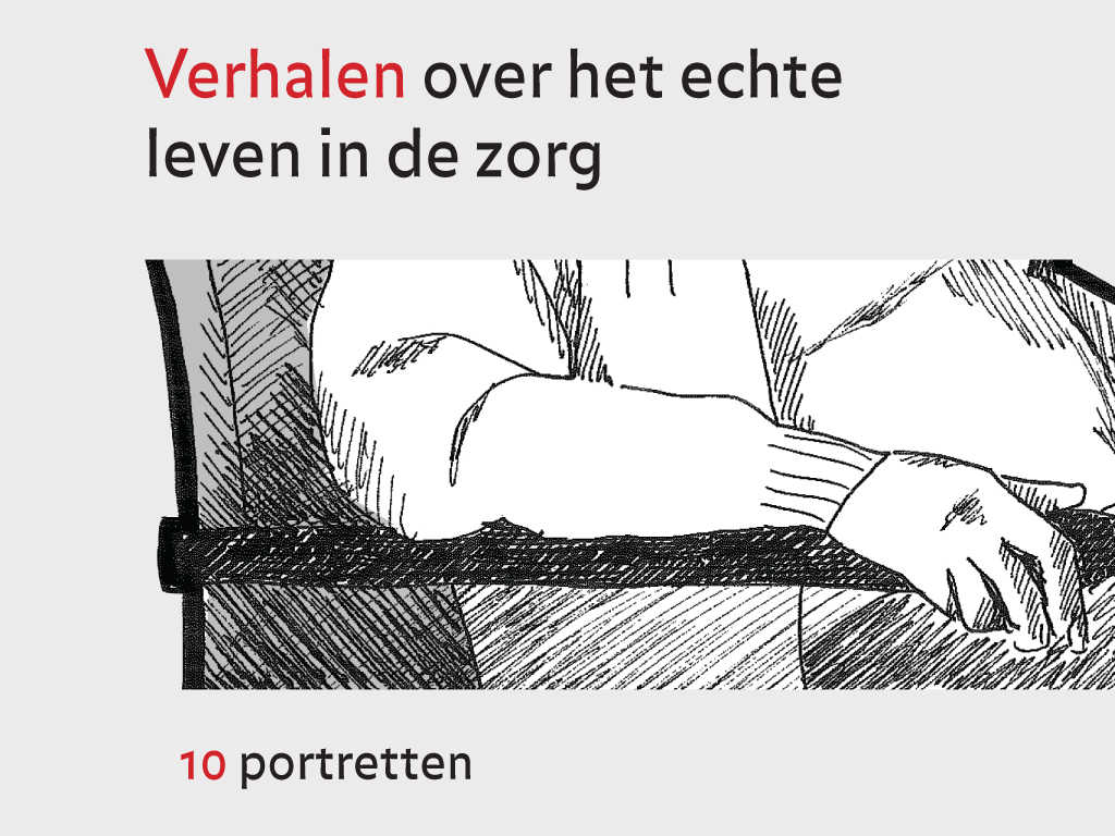 Omslag Verhalen over het echte leven in de zorg Omslag Verhalen over het echte leven in de zorg