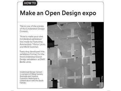 Open Design expo | Waag