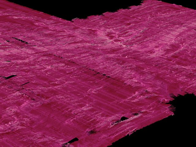 Multibeam sonar sounding of Reykjanes Ridge in the Atlantic Ocean. By Territorial Agency