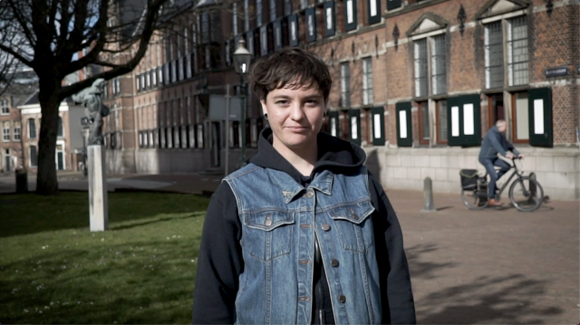 Stadsmaker Imogen Humphris tijdens de Toekomstverkenning. Beeld: Salma Idrissi.