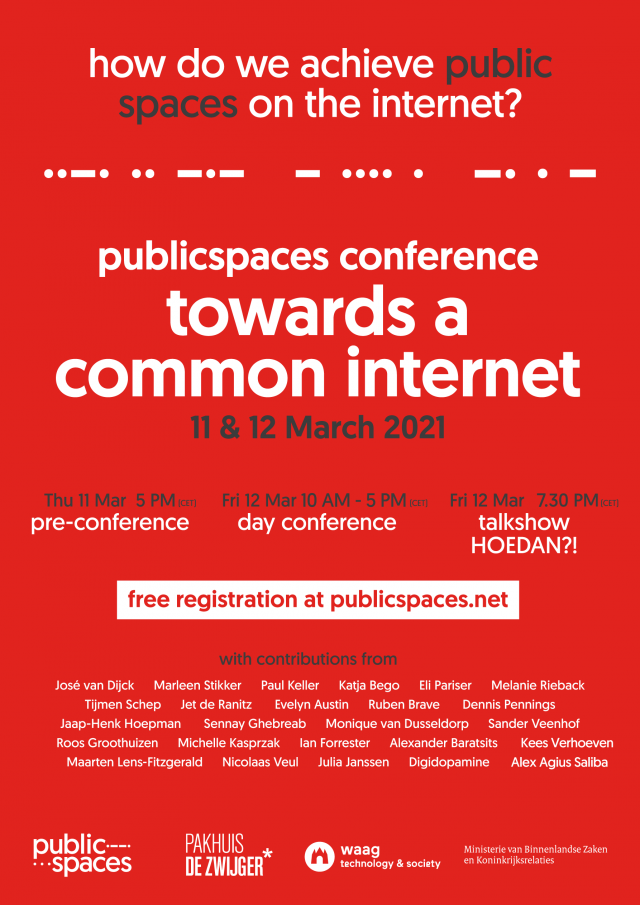 towards a common internet poster conferentie (ENG)