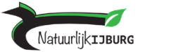Logo Natuurlijk IJburg zwartwit