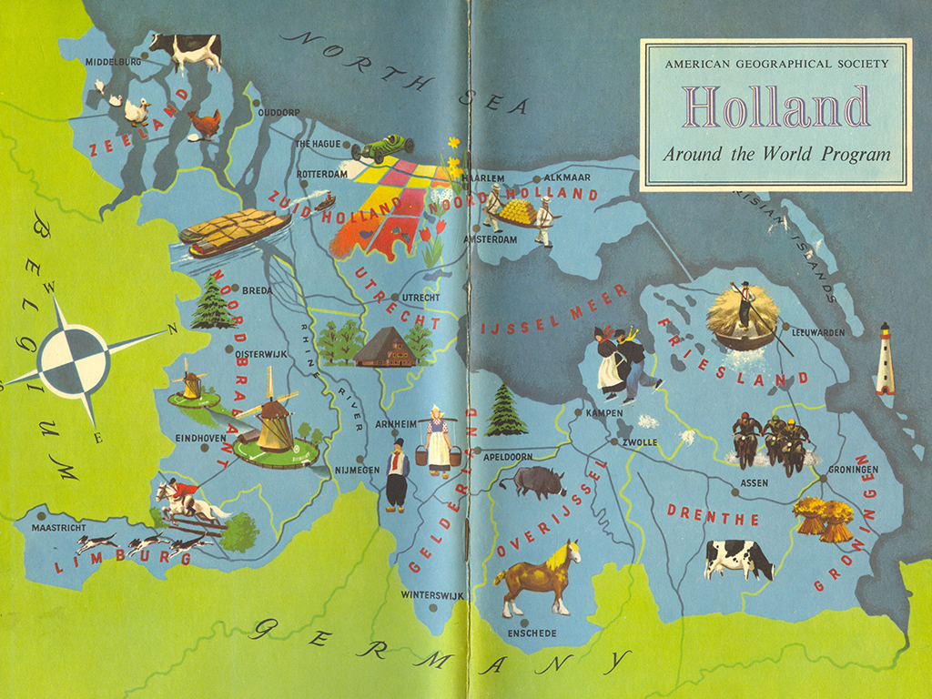 Holland map