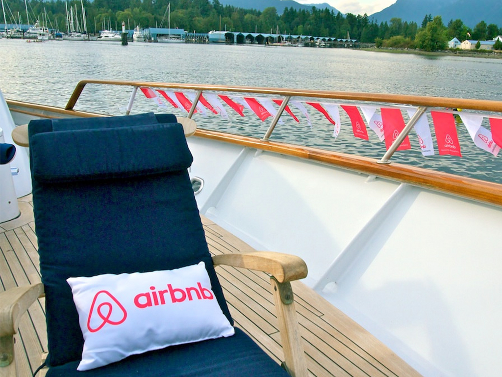 The AirBnB Yacht The AirBnB Yacht