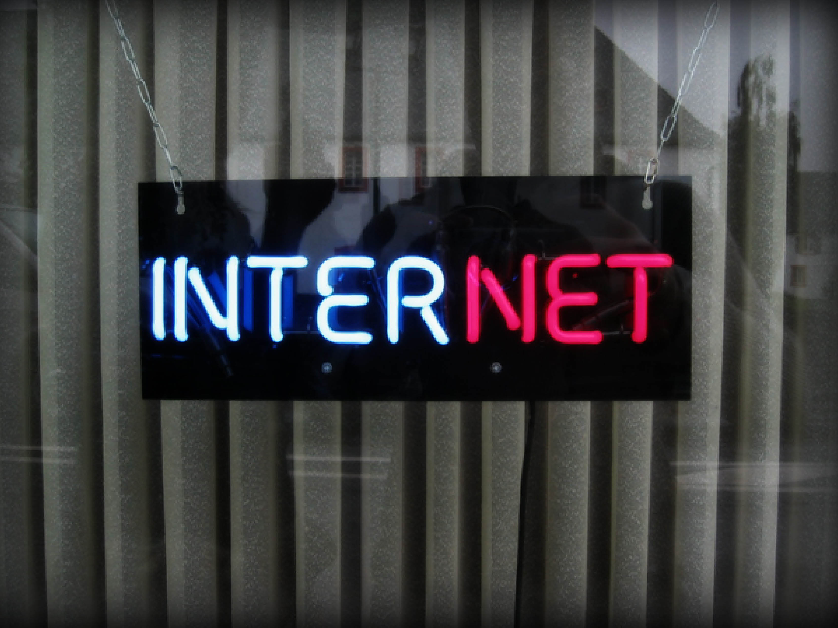 Internet sign Internet sign