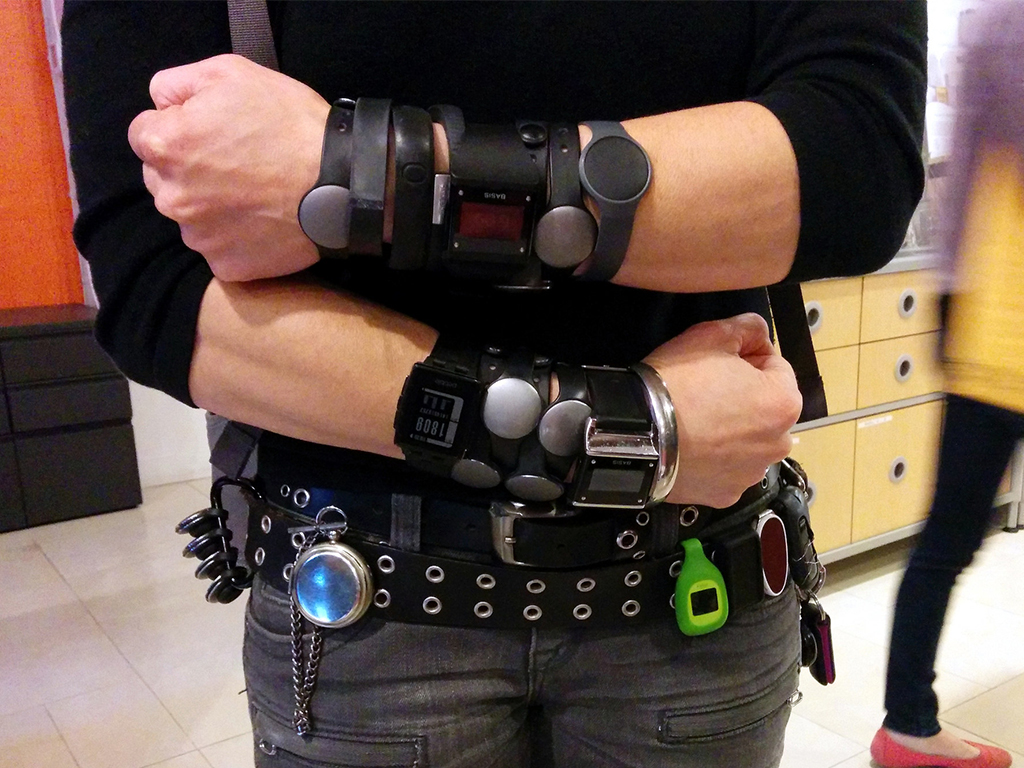 Quantified self sensor array Quantified self sensor array