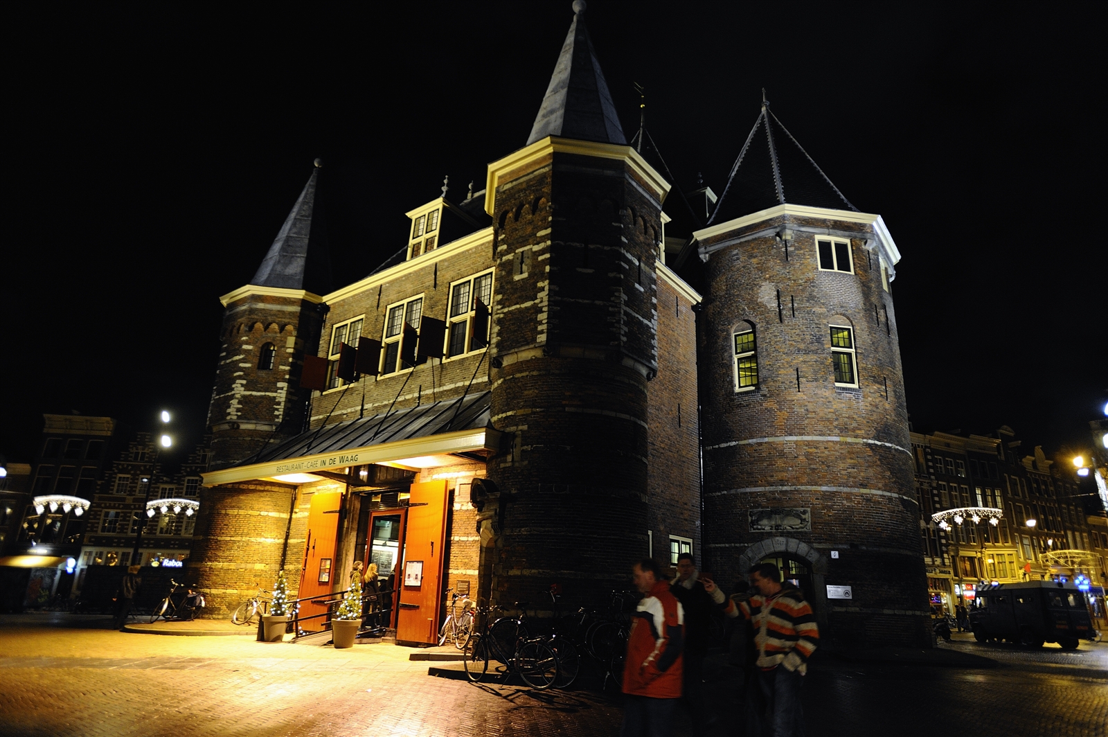 Waag by night Waag by night