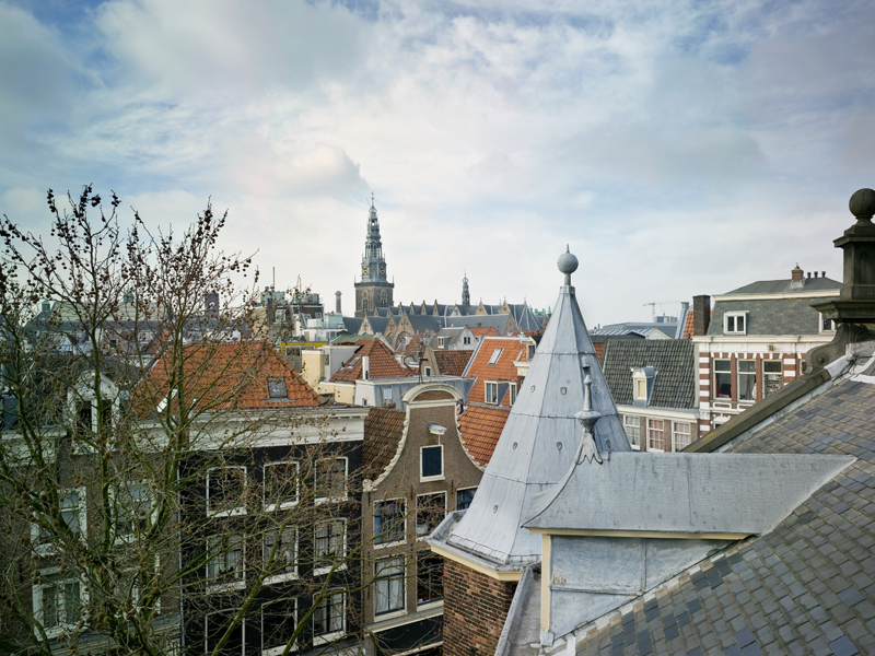 Amsterdam vanuit de Waag Amsterdam vanuit de Waag