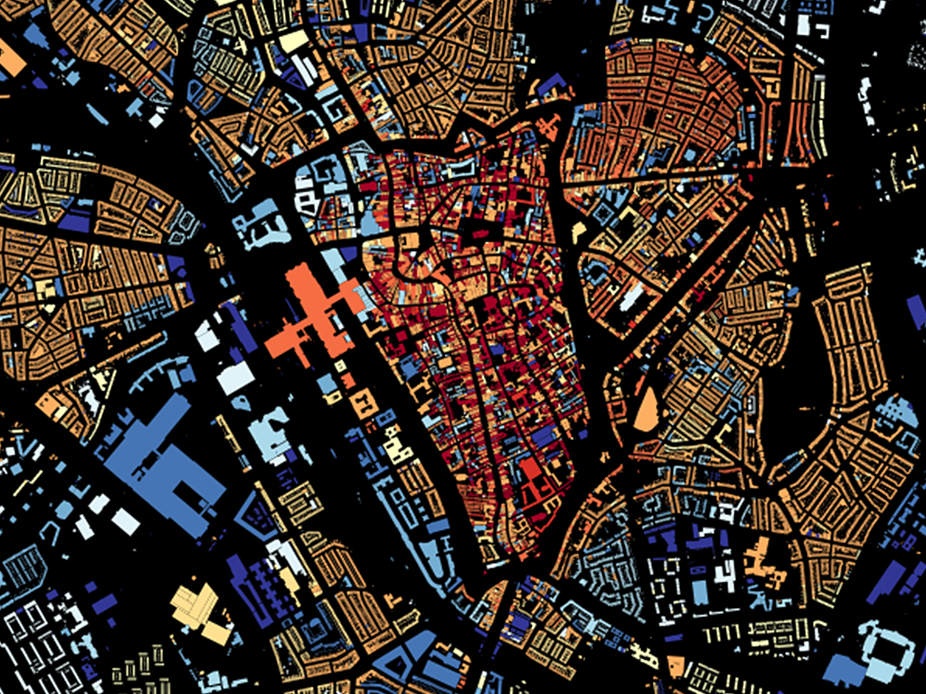 Utrecht kaart van alle gebouwen CitySDK
